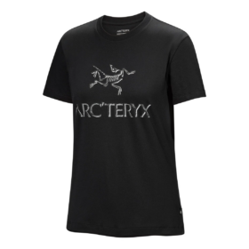 Arc"Word Baumwoll-T-Shirt „Black Solitude“