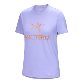 Arc"Word Baumwoll-T-Shirt „Lavender“