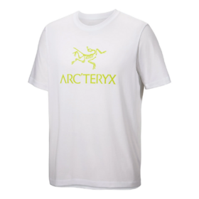 Arc“Word-Logo-T-Shirt „Weiß-Grün“