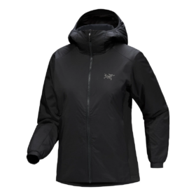 Atom Kapuzenpullover „Black“