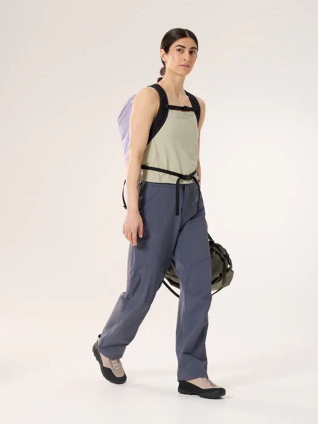 Clarkia Damenhose mit weitem Bein