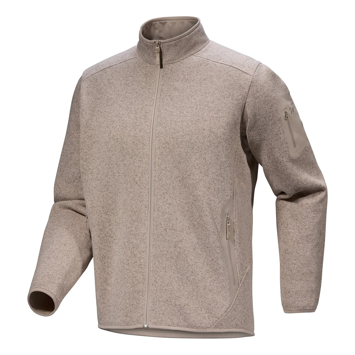 Covert Cardigan-Jacke „Beige“