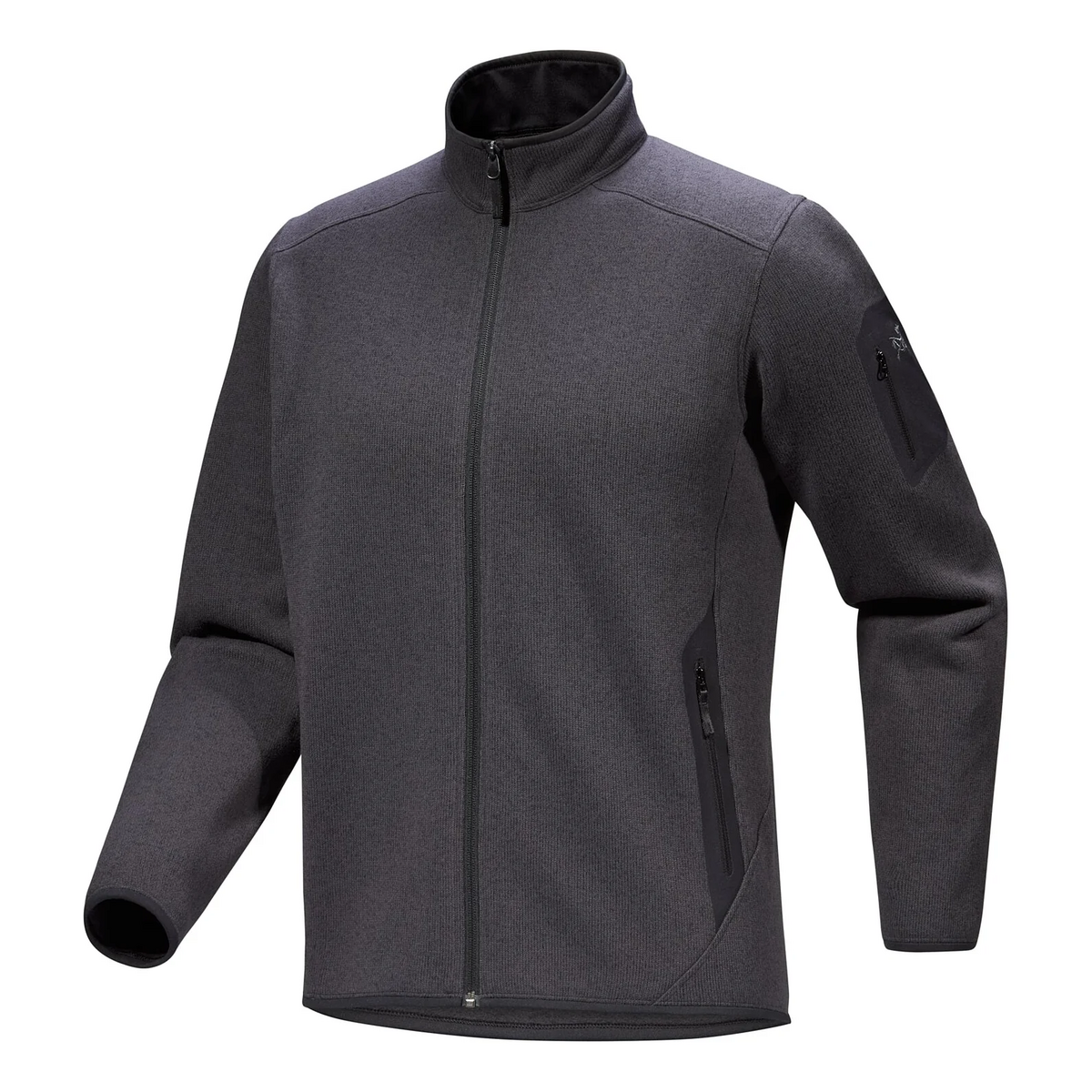Covert Cardigan Jacke „Schwarz“