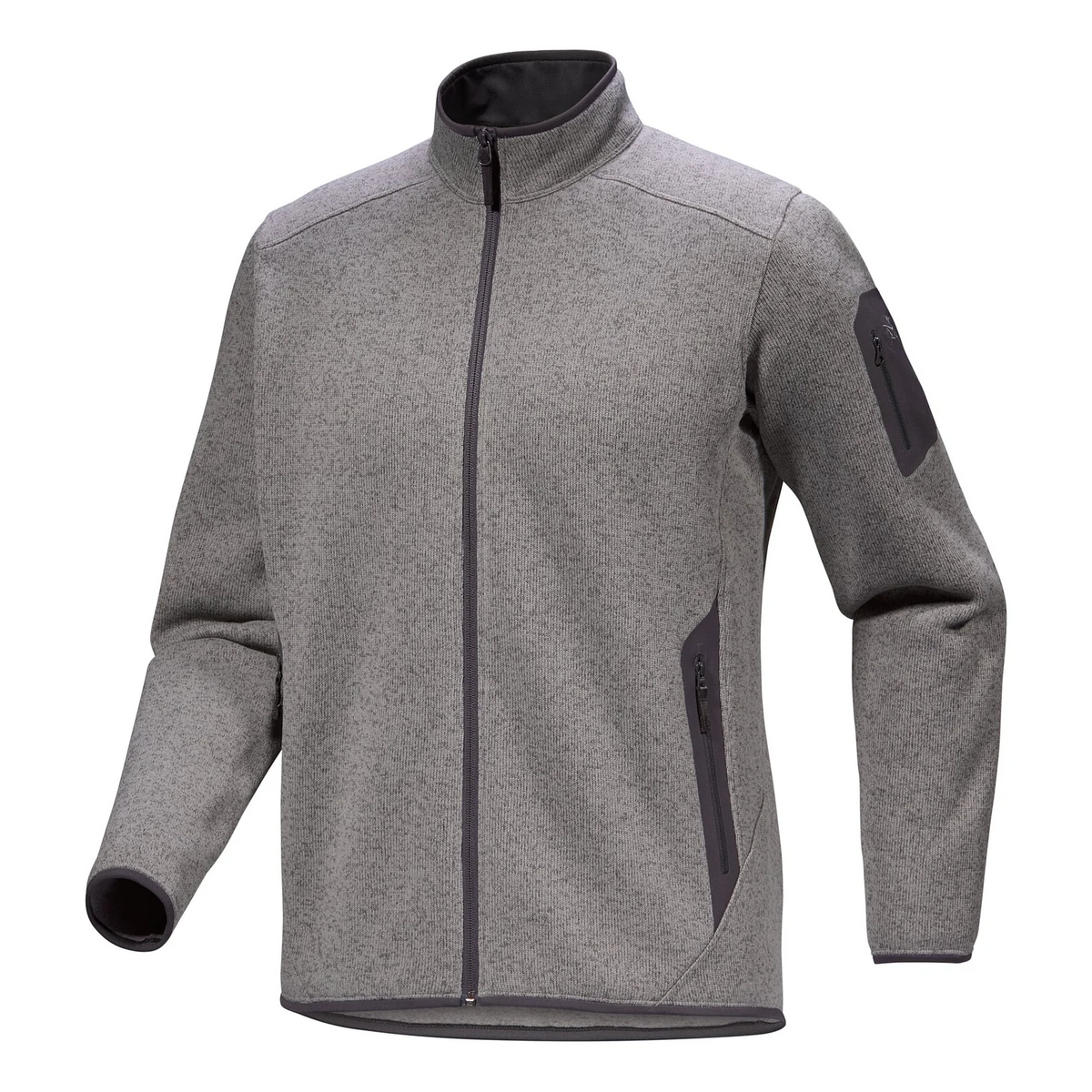 Covert-Jacke „Grey“