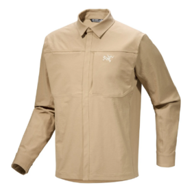 Cronin Baumwoll-Overshirt „Brown“