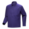 Cronin Baumwoll-Overshirt „Purple“