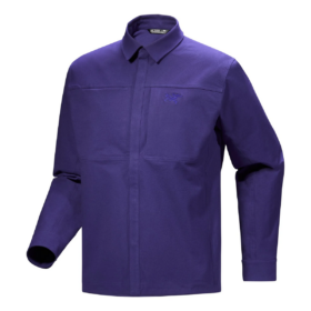 Cronin Baumwoll-Overshirt „Purple“