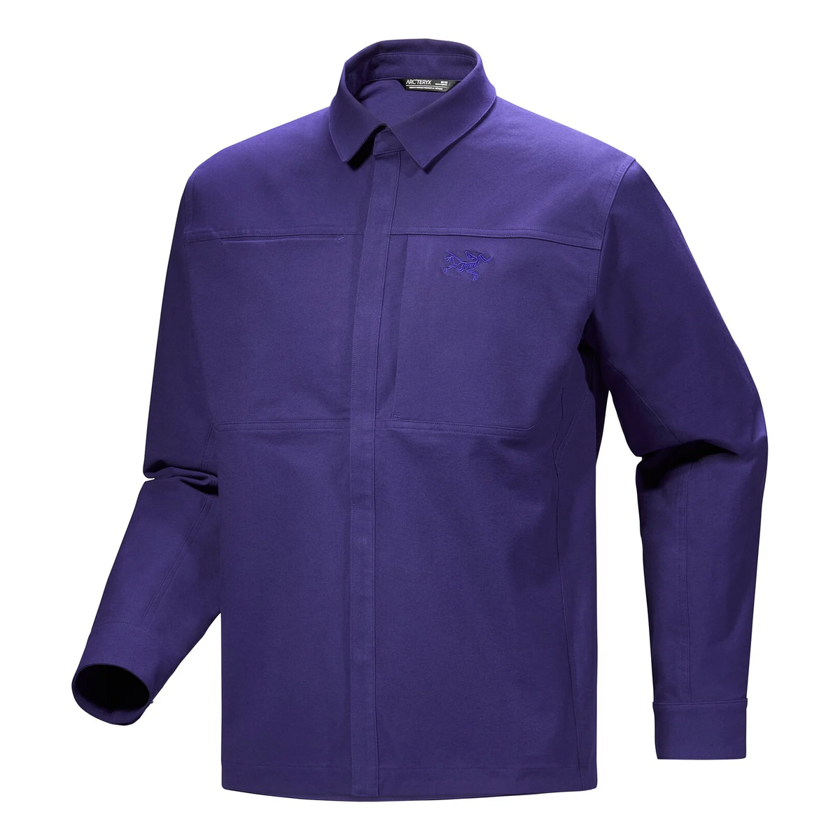 Cronin Baumwoll-Overshirt „Purple“