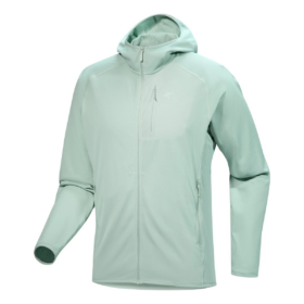 Delta-Kapuzenpullover „Grün“