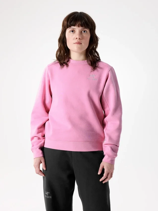 Emblem Fleece Crew Damen