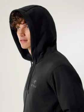 Emblem Fleece Full Zip Kapuzenpullover für Herren