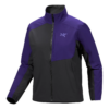 Gamma-Jacke „Black Purple“
