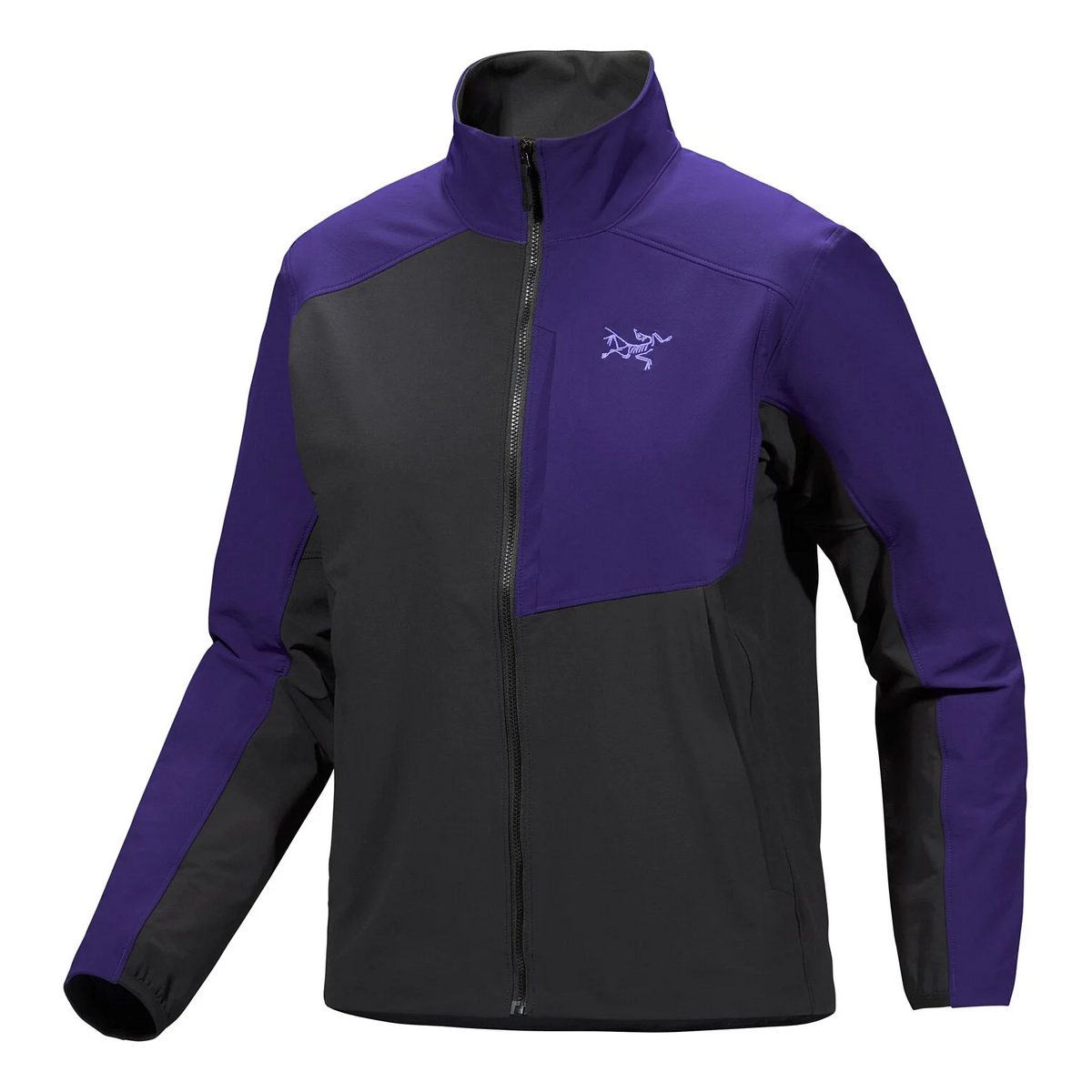 Gamma-Jacke „Black Purple“