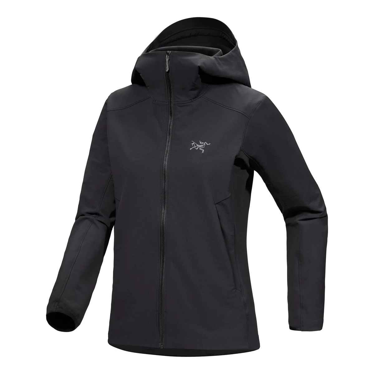 Gamma-Kapuzenpullover „Schwarz“