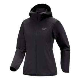 Gamma Lightweight Kapuzenpullover „Schwarz“