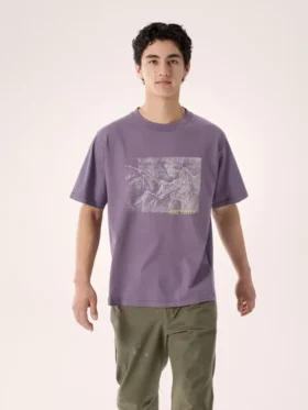 Kragg Cotton Lithographica Shirt SS Herren