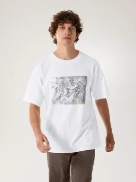 Kragg Cotton Lithographica Shirt SS Herren