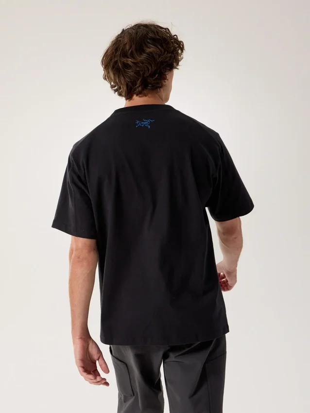 Kragg Cotton Lithographica Shirt SS Herren