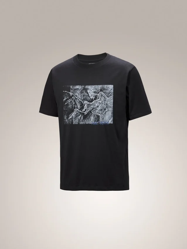 Kragg Cotton Lithographica Shirt SS Herren