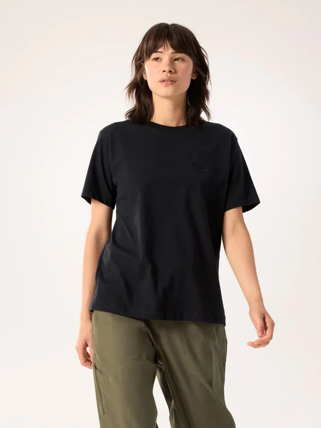 Kragg Cotton Little Bird Crew Shirt SS Damen
