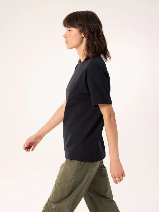 Kragg Cotton Little Bird Crew Shirt SS Damen