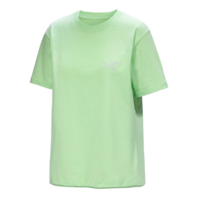 Kragg Cotton Little Bird T-Shirt mit Rundhalsausschnitt „Green“