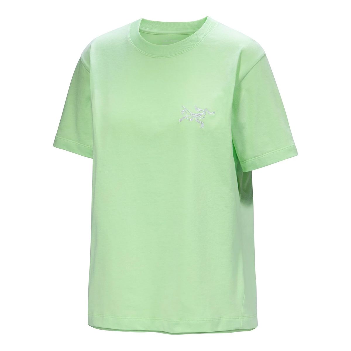 Kragg Cotton Little Bird T-Shirt mit Rundhalsausschnitt „Green“