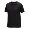 Kragg Cotton Little Bird T-Shirt mit Rundhalsausschnitt „Schwarz“