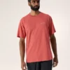Kragg SL Baumwoll-Shirt „Blurred Bird“ SS für Herren