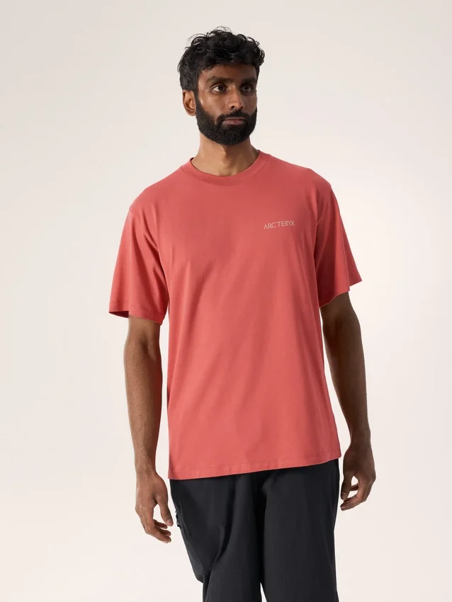 Kragg SL Baumwoll-Shirt „Blurred Bird“ SS für Herren