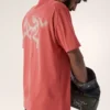 Kragg SL Baumwoll-Shirt „Blurred Bird“ SS für Herren