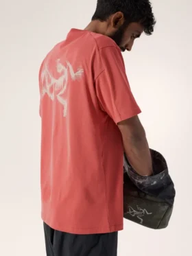 Kragg SL Baumwoll-Shirt „Blurred Bird“ SS für Herren