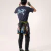 Kragg SL Baumwoll-Shirt „Blurred Bird“ SS für Herren