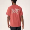Kragg SL Baumwoll-Shirt „Blurred Bird“ SS für Herren