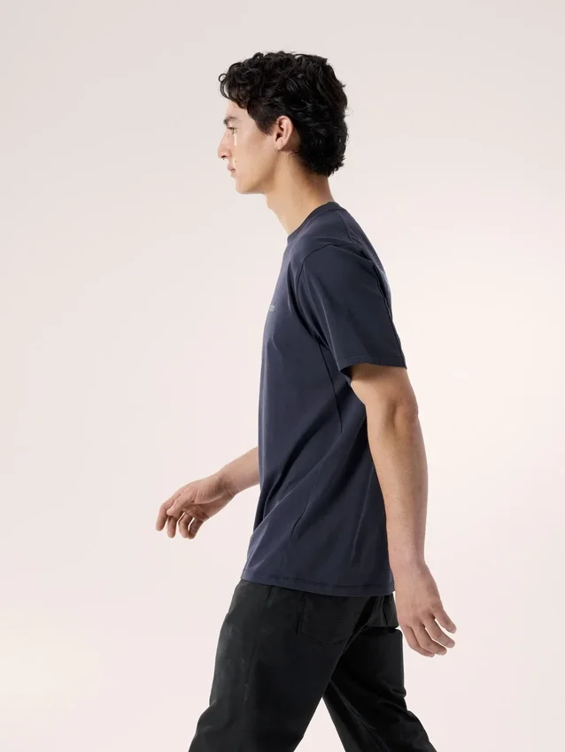 Kragg SL Baumwoll-Shirt „Blurred Bird“ SS für Herren