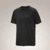 Kragg SL Baumwoll-Shirt „Blurred Bird“ SS für Herren