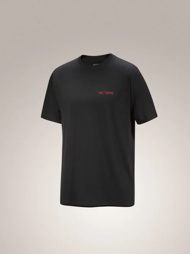 Kragg SL Baumwoll-Shirt „Blurred Bird“ SS für Herren