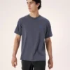 Kragg SL Cotton Bird Word Shirt SS Herren