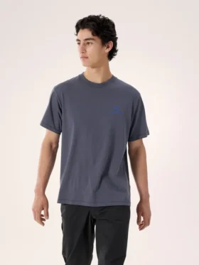 Kragg SL Cotton Bird Word Shirt SS Herren