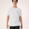 Kragg SL Cotton Bird Word Shirt SS Herren