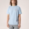 Kragg SL Cotton Bird Word Shirt SS Herren