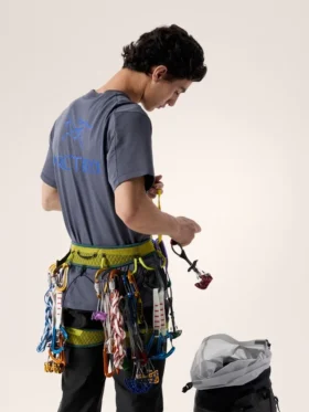 Kragg SL Cotton Bird Word Shirt SS Herren