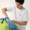 Kragg SL Cotton Bird Word Shirt SS Herren