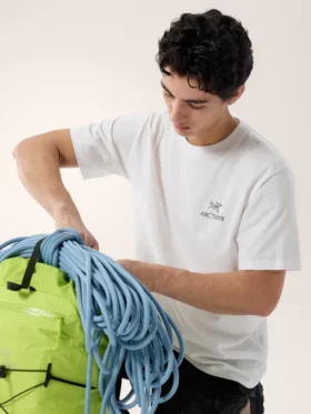 Kragg SL Cotton Bird Word Shirt SS Herren