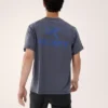 Kragg SL Cotton Bird Word Shirt SS Herren