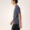 Kragg SL Cotton Bird Word Shirt SS Herren