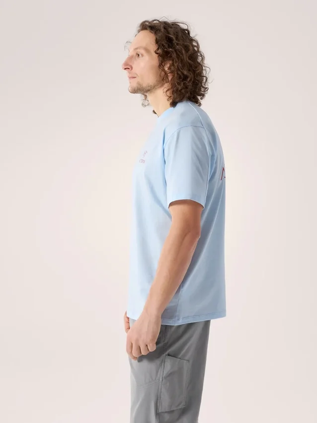 Kragg SL Cotton Bird Word Shirt SS Herren