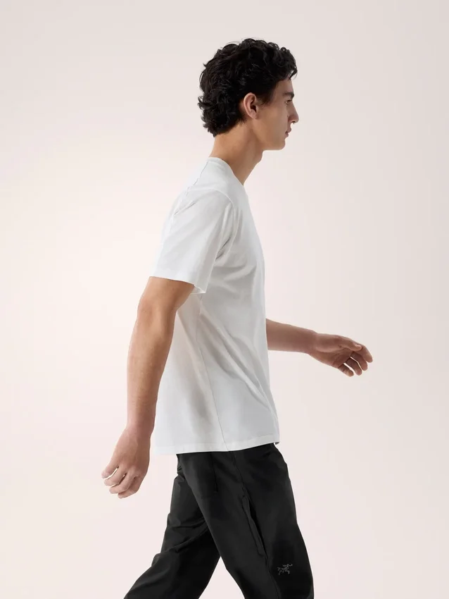 Kragg SL Cotton Bird Word Shirt SS Herren