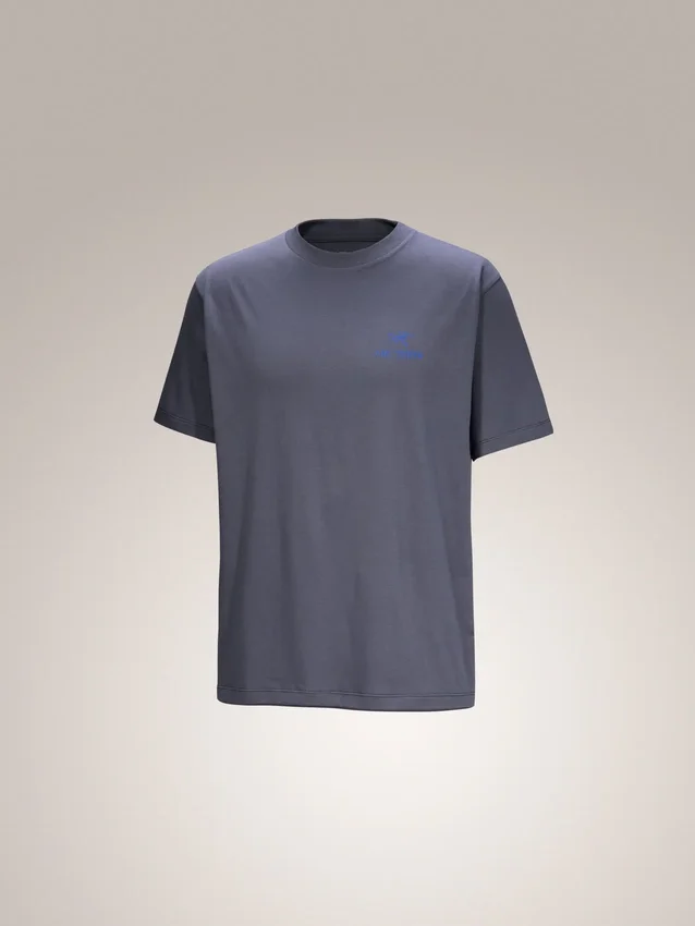 Kragg SL Cotton Bird Word Shirt SS Herren