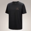 Kragg SL Cotton Bird Word Shirt SS Herren
